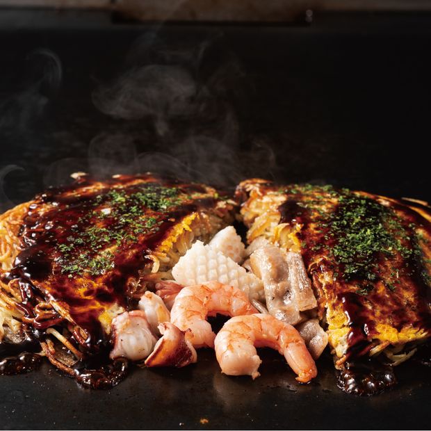 広島ミックス玉お好み焼き