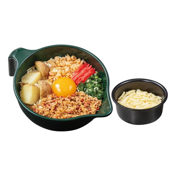 チーズまみれ豚玉