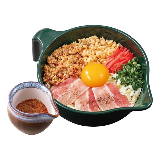 魚だし辛辛お好み焼き