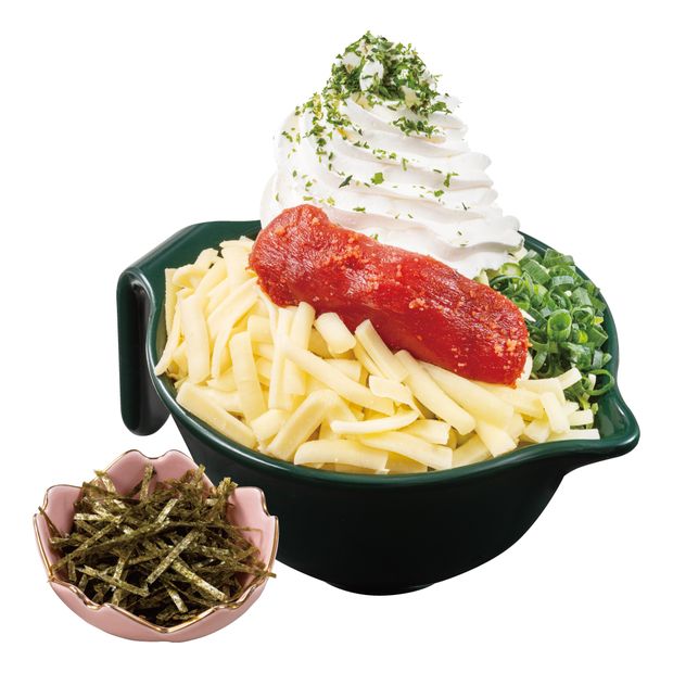 明太クリームもんじゃ
