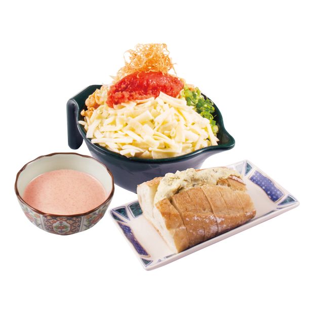 明太フランスチーズもんじゃ