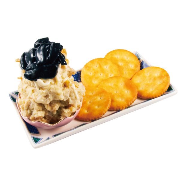 ポテサラ塩辛（黒）
